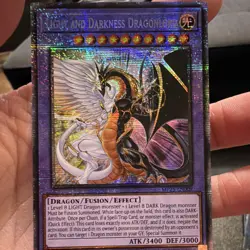 Light and Darkness Dragon (Quarter Century Secret Rare) MP24-EN024 - Image 1