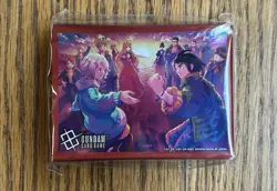 Gundam Card Game IRON-BLOODED ORPHANS, 70 CARD SLEEVES Premium PB02 US Official - Image 1