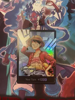 One Piece DON!! Card Championship 2023 World Final Luffy English - Image 1