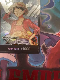 One Piece DON!! Card Championship 2023 World Final Luffy English - Image 4