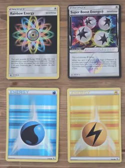 Lot of (17) Pokemon Energy Holo Cards - English - LP - Image 2