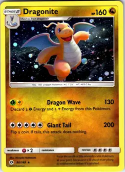 Dragonite (Cosmos Holo) 096/149 Promo Miscellaneous Cards & Products Pokemon LP - Image 1