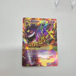Pokemon TCG XY Phantom Forces Mega M Gengar EX Holo Card 121/119 Lightly Played - Image 2