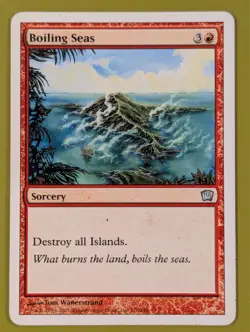 Boiling Seas x1 Ninth Edition 9th 1x Magic the Gathering MTG - Image 1