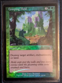 Creeping Mold - FOIL - 7th Edition - Uncommon - NM - MTG - Magic the Gathering - Image 1