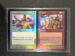 Order / Chaos - FOIL - Apocalypse - NM - MTG - Magic the Gathering - Red White - Image 1