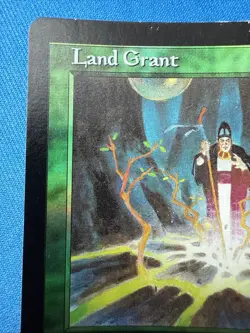Land Grant 255/350 Mercadian Masques - Vintage Magic the Gathering 1999 - Image 4