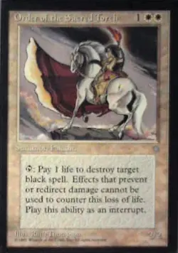 Order of the Sacred Torch - Ice Age: #45, Magic: The Gathering Nm C368 - Image 1