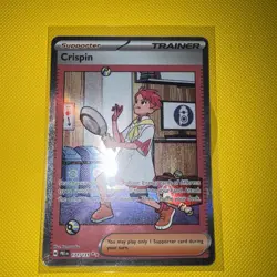 Crispin - 171/131 - SIR - Prismatic Evolutions - Pokemon Card - NM/M - Image 1