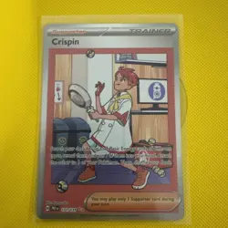 Crispin - 171/131 - SIR - Prismatic Evolutions - Pokemon Card - NM/M - Image 2