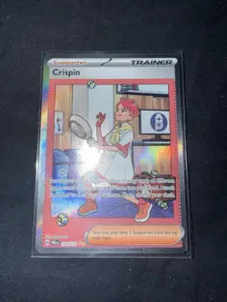 Pokemon TCG - Crispin - 171/131 - Prismatic Evolutions - NM SIR (2025) - Image 1