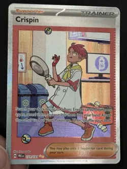Pokemon TCG Crispin Trainer Card 171/131 SIR Prismatic Evolutions NM - Image 2