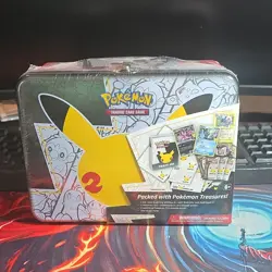 Pokemon TCG Celebrations Collector Chest Tin 25th Anniversary English 2021 MPN - Image 1