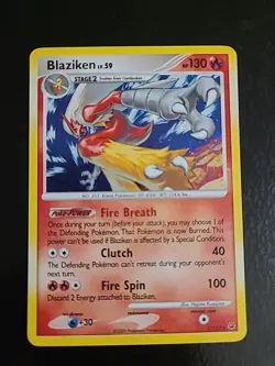 Blaziken - 3/127 - Holo Rare Platinum Base DP Set - Pokemon NM/LP - Image 1