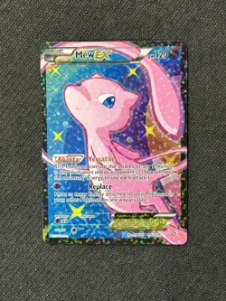 Mew EX RC24/RC25 Legendary Treasures: Radiant Collection Holo Pokemon Card - Image 1