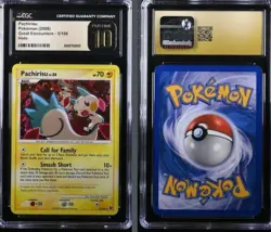 Pokemon Great Encounters Pachirisu 5/106 Holo CGC 10 Pristine POP 2 - Image 3