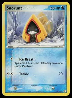 Snorunt 73/101 Common Hidden Legends Pokemon Near Mint - Image 1