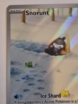 Pokemon TCG Snorunt 188/182 SV04: Paradox Rift Illustration Rare Holo 60HP - Image 5