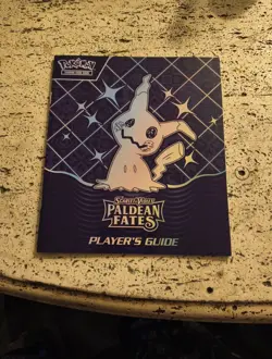 Scarlet & Violet Paldean Fates Mint SV Pokemon Official Players Guide Book - Image 1