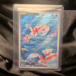 Goldeen 087/084 Illustration Rare Pitch Black Pokemon Pack Fresh - Image 1