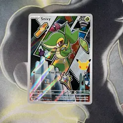 Pokemon TCG First Partners Series 2 Snivy MEP049 Black Star Promo Near Mint - Image 1