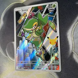 Pokemon TCG First Partners Series 2 Snivy MEP049 Black Star Promo Near Mint - Image 4
