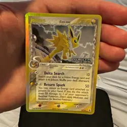 Pokemon Jolteon Delta Species 7/113 Holo Rare English 2005 Stage 1 70HP - Image 1