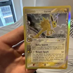 Pokemon Jolteon Delta Species 7/113 Holo Rare English 2005 Stage 1 70HP - Image 3