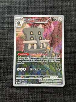 Bastiodon - Pokemon - Illustration Rare - 093/084 - ME05: Pitch Black - NM - Image 1