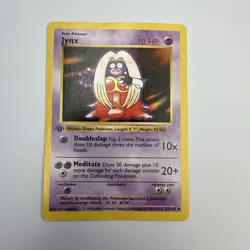Jynx 31/102 Base Set 1999 1st Edition Shadowless NM Non-Holo Pokemon TCG - Image 3