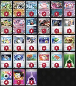 Ogerpon ex Box Pokemon TCG Competitive Deck Tournament Ready - Image 1