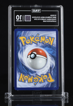 Flygon #101/094 Pokemon Illustration Rare Holo Phantasmal Flames TAG 10 - Image 2
