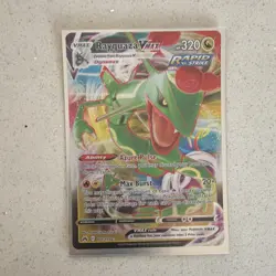 Nintendo Pokemon TCG Rayquaza VMAX 101/159 Evolving Skies Holo 320HP EN 2021 - Image 1