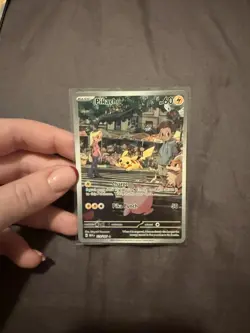 Pokemon TCG Pikachu Scarlet & Violet-151 173/165 Holo Illustration Rare - Image 1