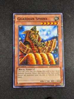 Yugioh - Guardian Sphinx BP01-EN130 1st Edition Starfoil Rare NM - Image 1
