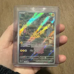 Pokemon TCG Pikachu Scarlet & Violet-151 173/165 Holo Illustration Rare - Image 4