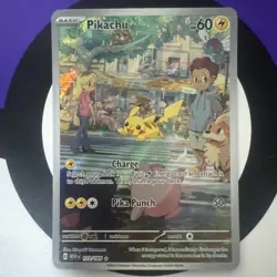 **NM: Pokemon TCG Pikachu Scarlet & Violet-151 173/165 Holo Illustration Rare** - Image 1