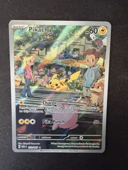 Pokemon TCG Pikachu Scarlet Violet-151 173/165 Holo Illustration Rare - Image 1