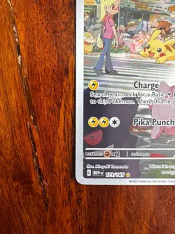 Pokemon TCG Pikachu Scarlet Violet-151 173/165 Holo Illustration Rare - Image 4