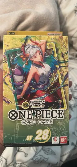 2x Bandai Namco One Piece Card Game Yamato Starter Deck ST28 English 2024 - Image 1