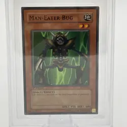 BGS 8.5 NM-MT+ Man-Eater Bug LOB-108 Super Rare 1st Edition Yugioh - Image 2