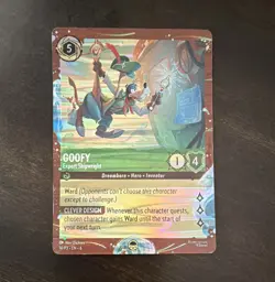 Disney Lorcana Goofy - Expert Shipwright Cruise Promo Foil 14/P3 EN - Image 1