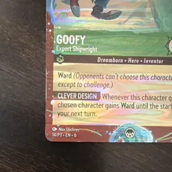 Disney Lorcana Goofy - Expert Shipwright Cruise Promo Foil 14/P3 EN - Image 5