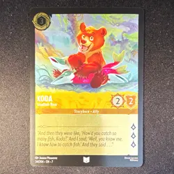 Disney Lorcana Koda - Smallish Bear 34/204 EN Storyborn Ally 2/2 Cost 3 - Image 1