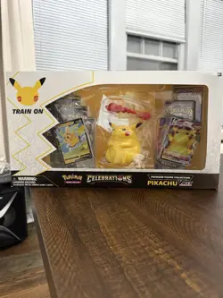 Pokemon TCG Celebrations Premium Figure Collection Pikachu VMAX Box 820650809408 - Image 1