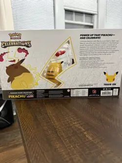 Pokemon TCG Celebrations Premium Figure Collection Pikachu VMAX Box 820650809408 - Image 2