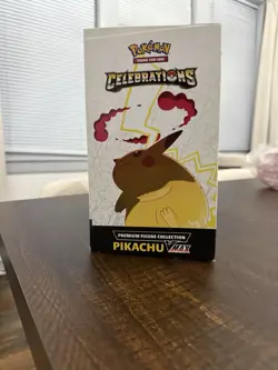 Pokemon TCG Celebrations Premium Figure Collection Pikachu VMAX Box 820650809408 - Image 4