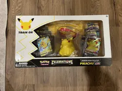 Pokemon TCG Celebrations Premium Figure Collection Pikachu VMAX Box 820650809408 - Image 1
