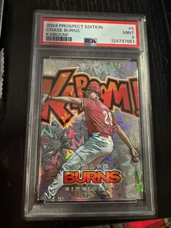 Chase Burns Kaboom PSA 9 - Image 1