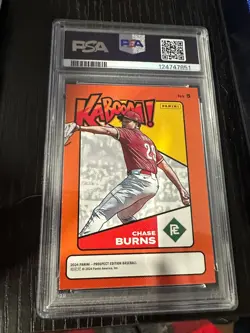 Chase Burns Kaboom PSA 9 - Image 2
